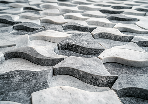 Stone Waves, Distinction at the Output Design Award 2023, by Santiago Rojas, Bastien Lefèvre